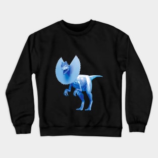 SHINY BLUE DINOSAUR Crewneck Sweatshirt